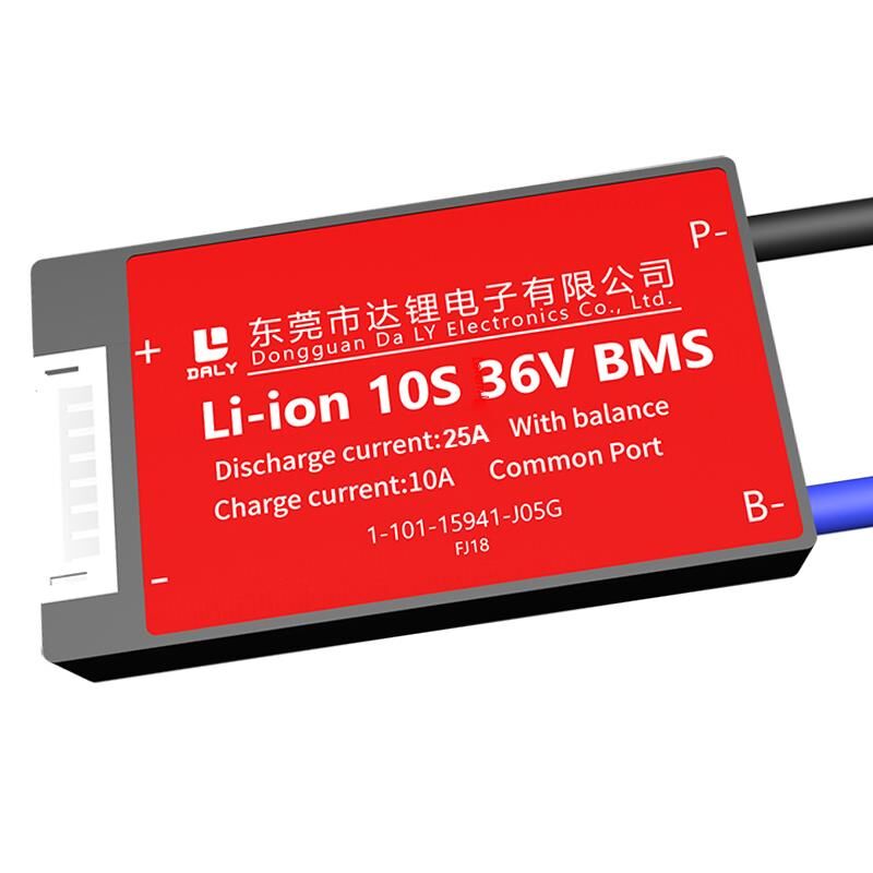 Ayt Daly Bms 10S 36V Deşarj 25A Şarj 10A Balanslı Pil Koruma Modülü