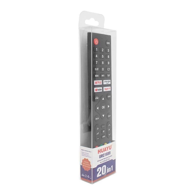 Ayt Huayu KL URC1699 20 IN 1 Netflıx Youtube Prıme Vıdeo Tuşlu Unıversal Lcd Led Tv Kumanda