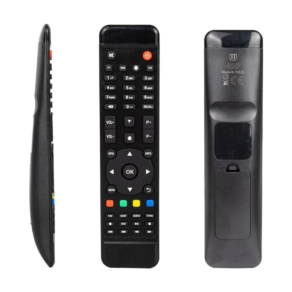 Weko Next Quantum 4K+ Android Uydu Alıcı Kumandası Uzaktan Kumanda