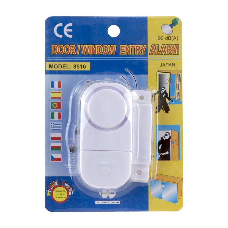 Powermaster PM-17795 Mini Kapı Alarm Sistemi Manyetikli Kapı Pencere Alarmı