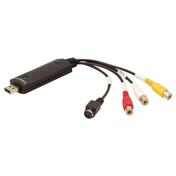 Powermaster PM-30051 720P Easycap Video Ve Ses Yakalama Kartı RCA S-Video Capture Card