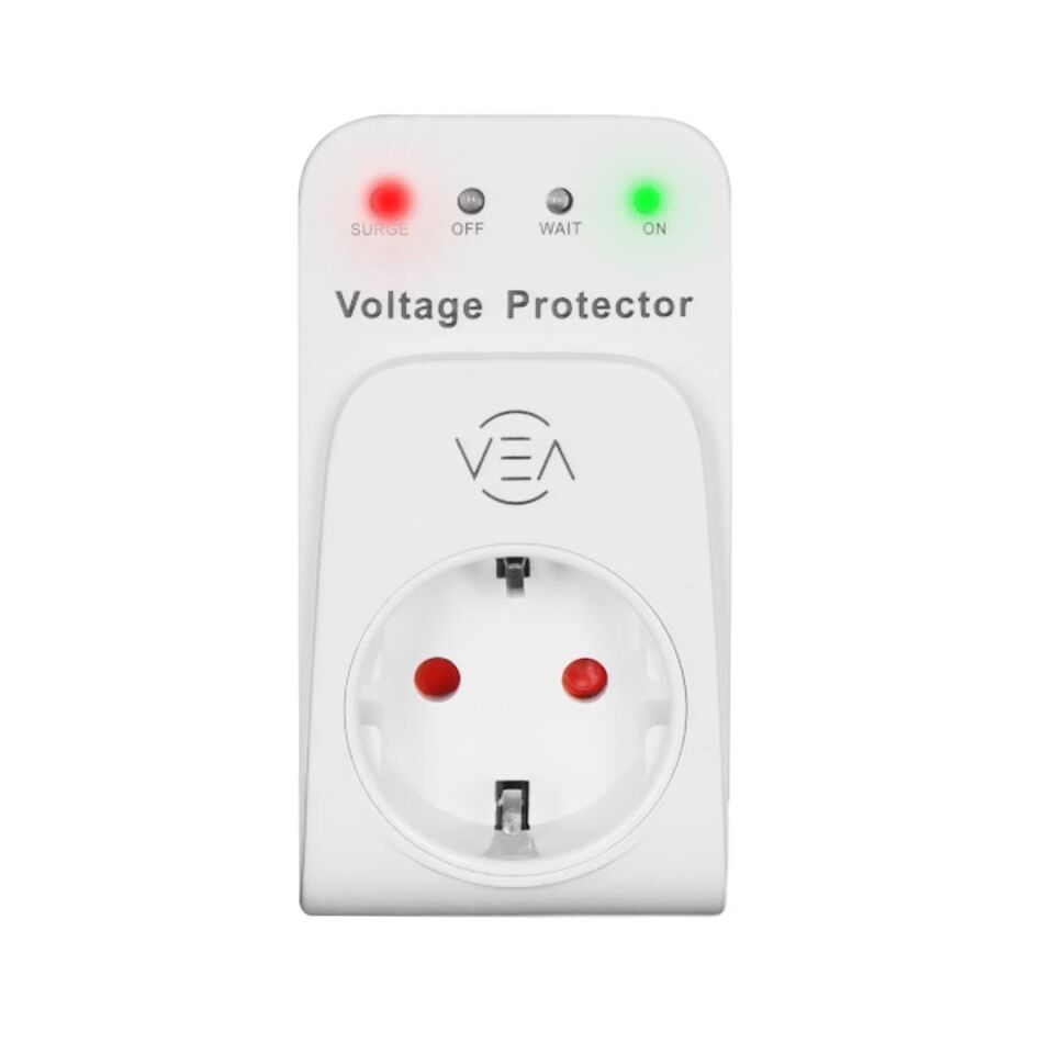 Ayt Vea VE-25531 15A 3520W Tekli Aşırı Yüksek Gerilim Akım Korumalı Priz Led Göstergeli Akım Koruyucu Priz