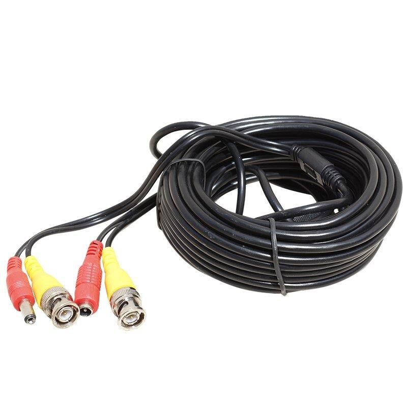 Powermaster Bnc Bnc Cctv Güvenlik Kamerası Kablosu Dişi Erkek Jack lı 10 Metre Hazır Kablo Kamera Dvr Kablosu