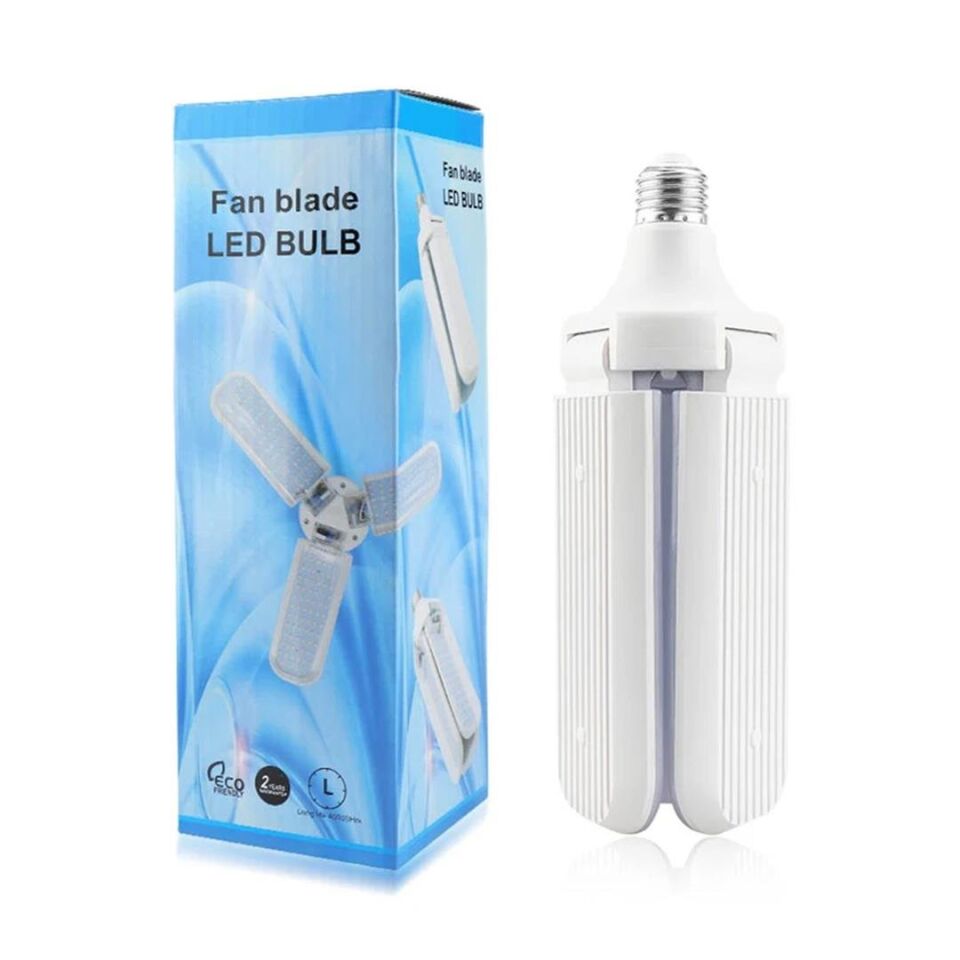 Powermaster Pm-24464 220 Volt E27 Duy 60 Watt 3 Kollu Pervane Beyaz Led Ampul Yüksek Performans Düşük Enerji