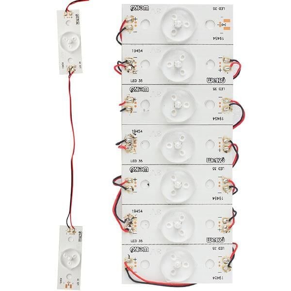 3 Volt Tek Kablolu Birbirine Bağlı Led (7'Li Poşet)