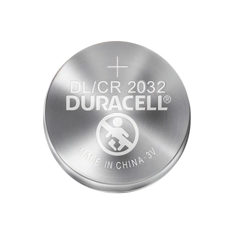 Duracell CR2032 Lityum Düğme Pil (2Li Paket)