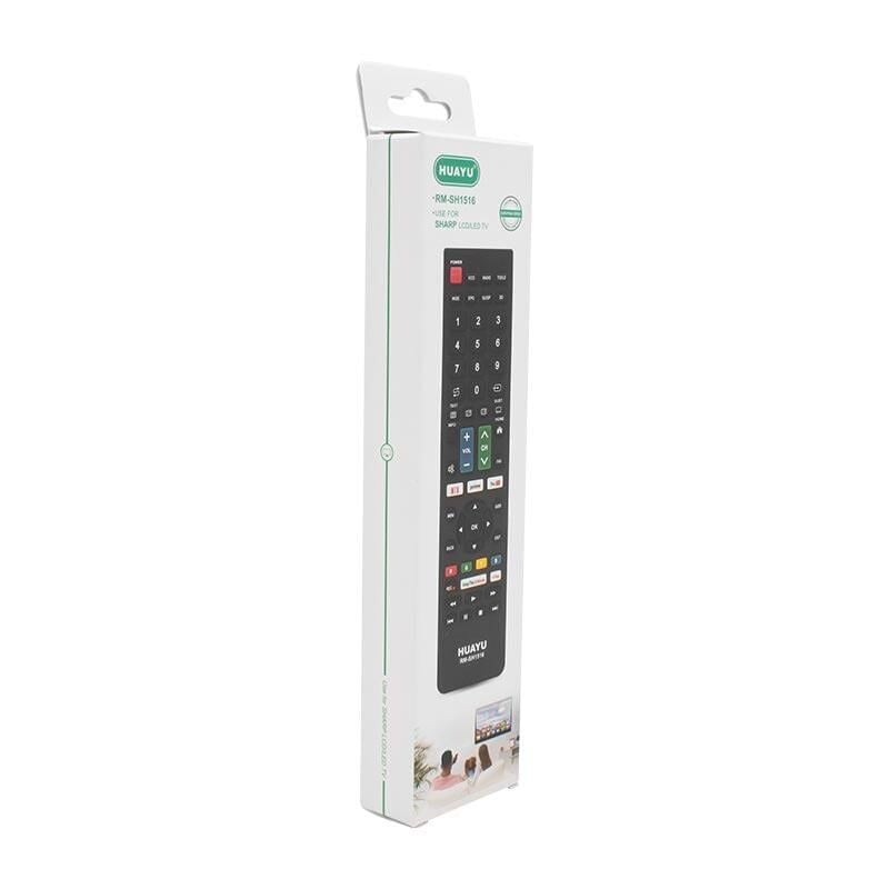 Huayu KL RM-SH1516 Sharp Netflıx Youtube Prıme Vıdeo Tuşlu Unıversal Lcd Led Tv Kumanda
