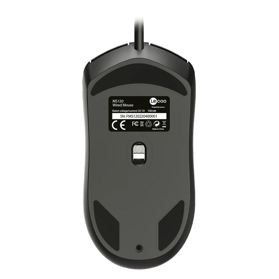 Lenovo Lecoo MS120 2400 DPI RGB Aydınlatmalı Kablolu Gaming Mouse