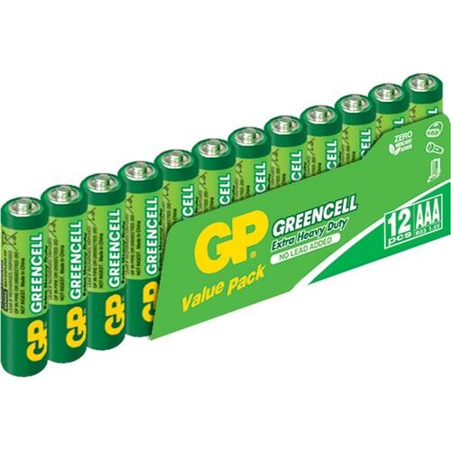 GP İnce AAA 12'li Kalem Pil 24G-VS12