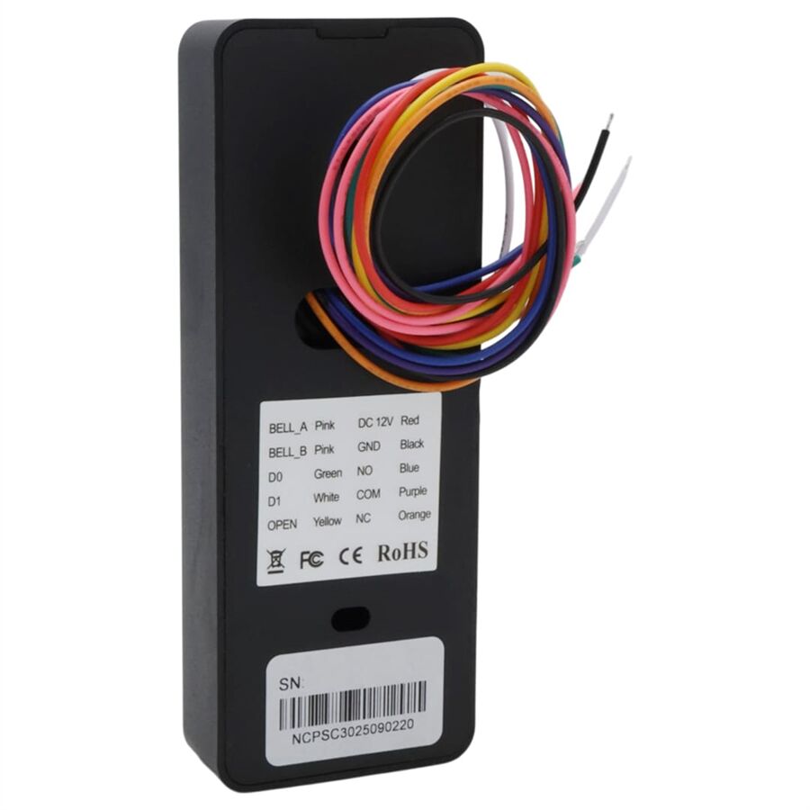 Novacom NC-PSC30 IP68 Şifrematik RFID Kart Ve Şifreli Kapı Kilidi Suya Dayanıklı