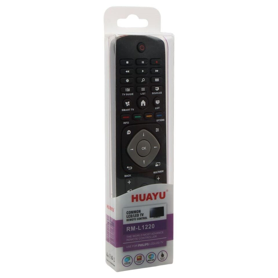Ayt Philips Universal Lcd Led Tv Kumandası Tüm Philips Modellerine Uyumlu Smart Tuşlu Uzaktan Kumanda