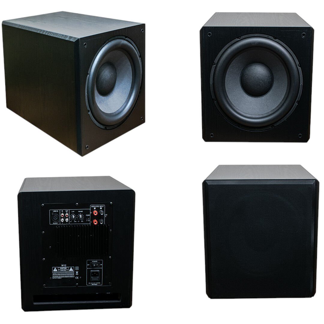 König SUB-10 600 Watt 4 Ohm 10'' Aktif Subwofer Bass Anfi