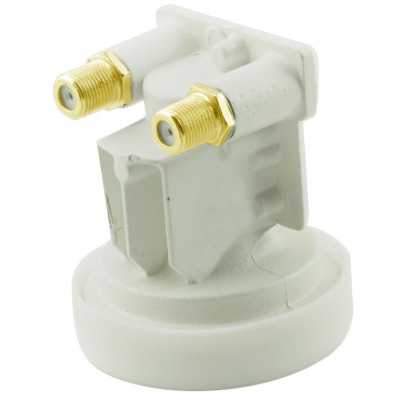 Ayt Mag Altın Uçlu 4 K Ultra Hd Süper Mini Çifli Lnb 2 Li Uydu Anten Lnb Si
