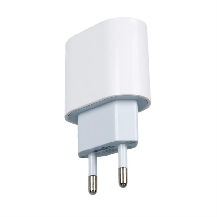 Ayt Weko WK-26524 Beyaz PD 20 Watt iPhone Type-C Hızlı Şarj Başlığı