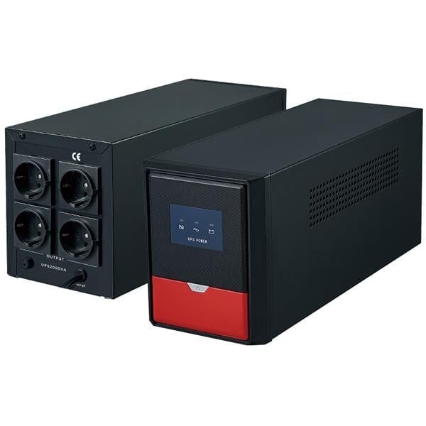 Andees AD-2000 2000VA 12V9ahx2 UPS Kesintisiz Güç Kaynağı Line - İnteraktif (430X210x235mm)