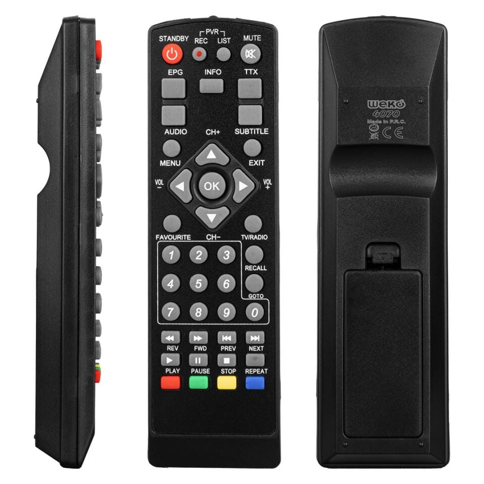 Ayt Botech 2010 HD 7200 FTA USB Grundig Dsr-7150 Herz Yumatu Uydu Alıcı Kumandası