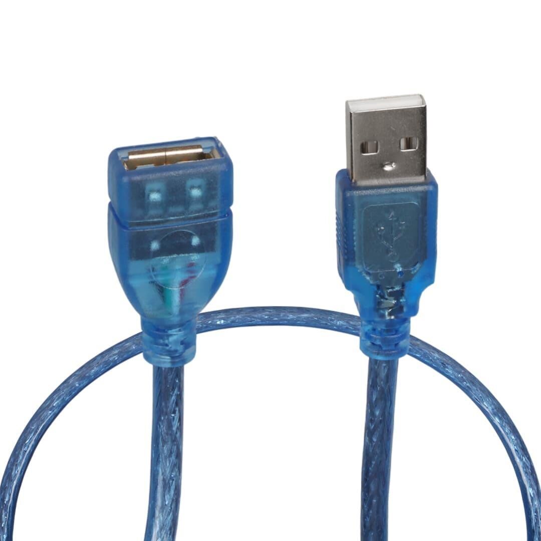 POWERMASTER 50 CM ŞEFFAF USB UZATMA KABLOSU