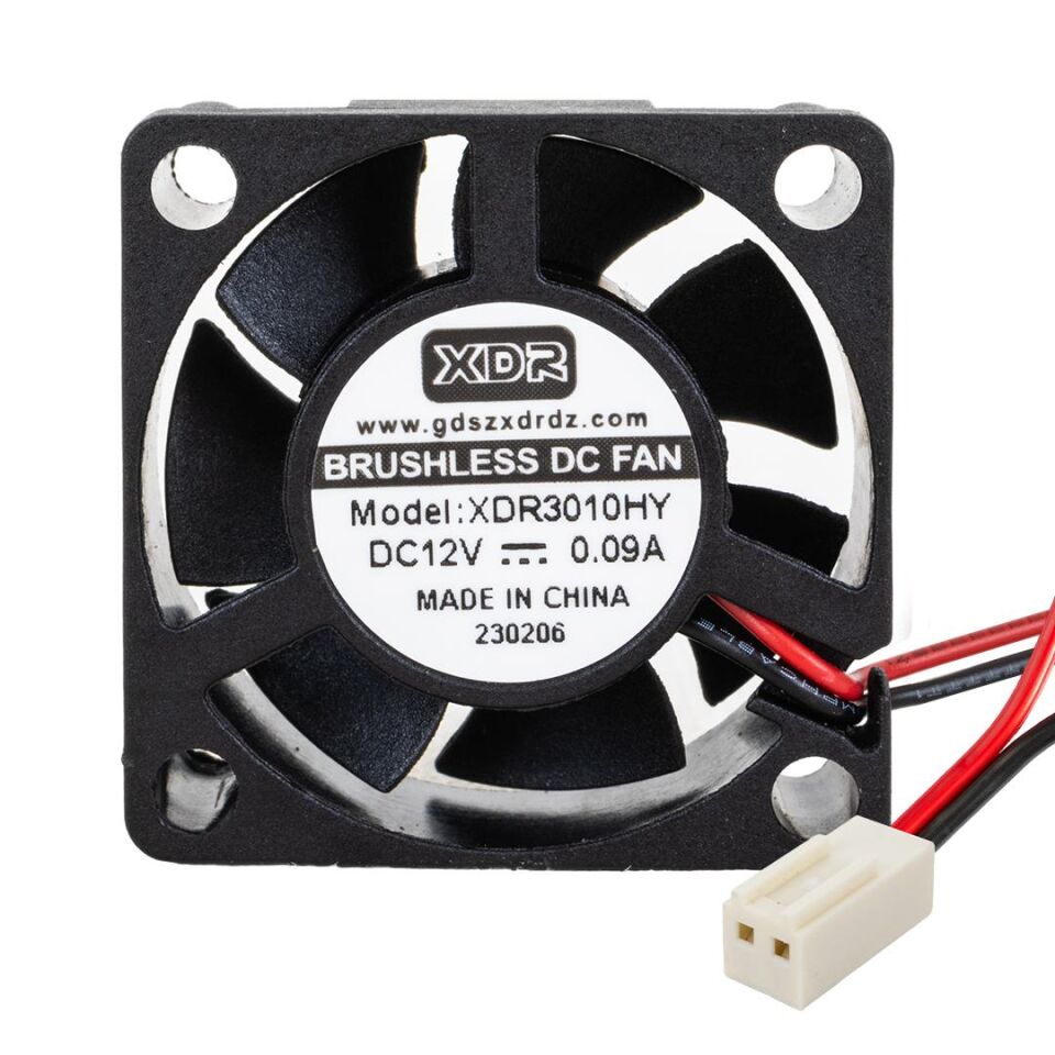 Powermaster PM-16728 30x30x10 mm 12 Volt DC Fan
