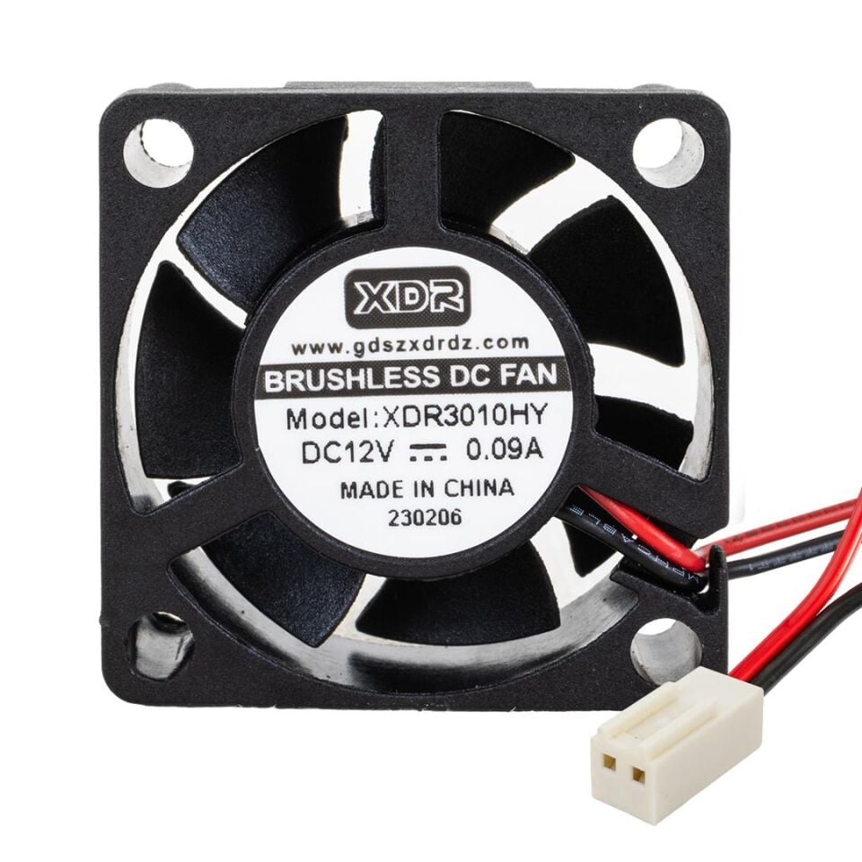 Powermaster PM-16728 30x30x10 mm 12 Volt DC Fan