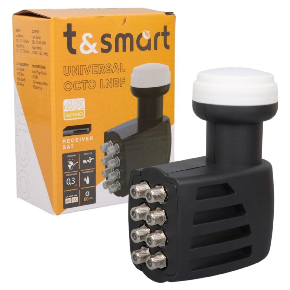 Ayt T&Smart Sekizli Lnb 4K Ultra Hd