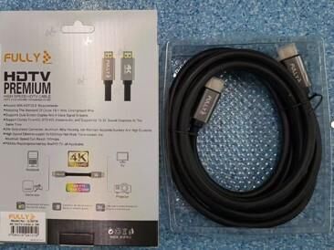 Fully G-507L 1.5 Metre 4K V2.0 Ultra HD Alüminyum Başlıklı HDMI Görüntü Kablosu