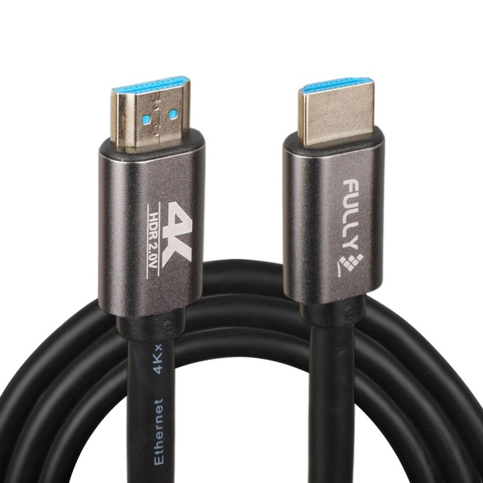 Fully G-507L 1.5 Metre 4K V2.0 Ultra HD Alüminyum Başlıklı HDMI Görüntü Kablosu
