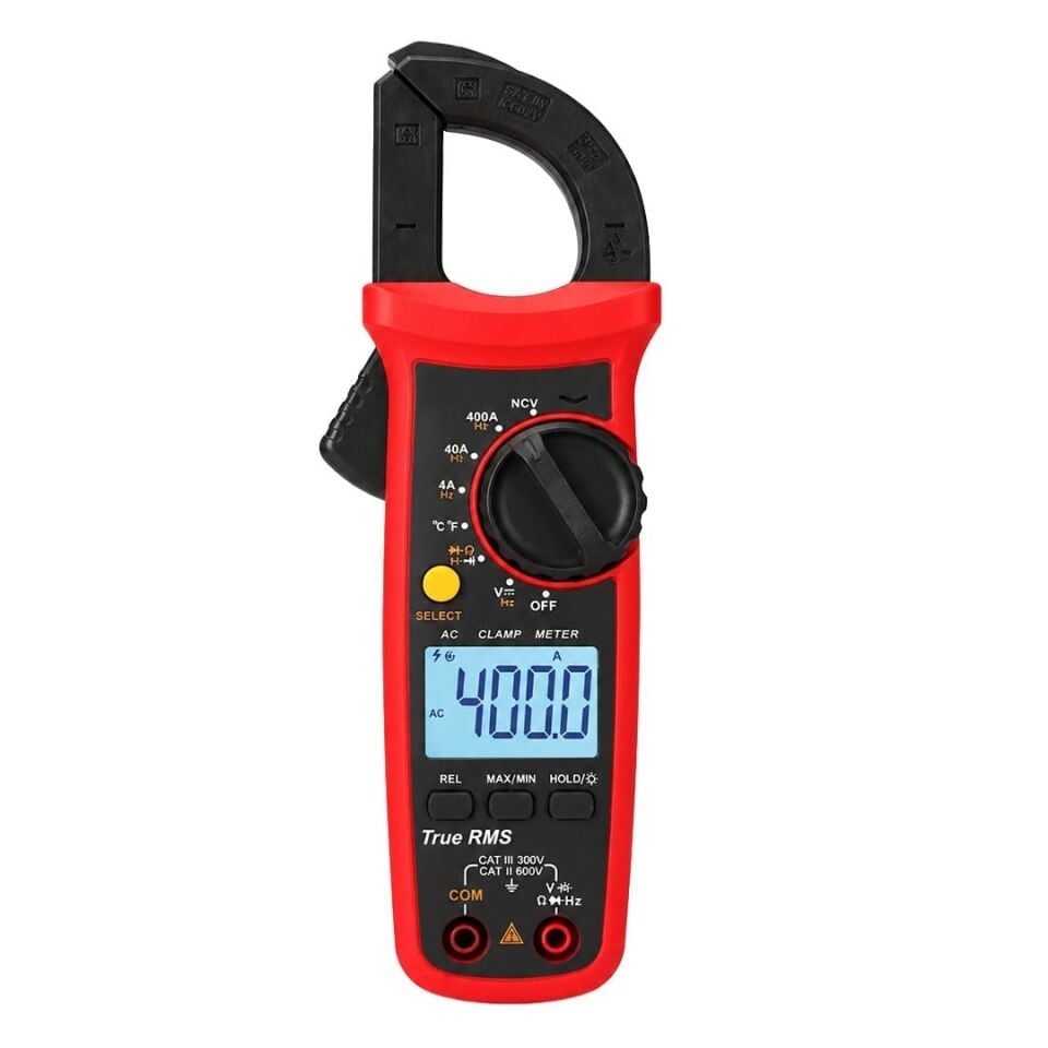 Powermaster UT 202 Pensampermetre Ölçüm Cihazı Dc Ac Voltaj Akım Direnç Ölçer