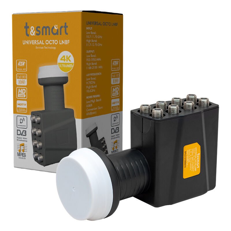 Ayt T&Smart Sekizli Lnb 4K Ultra Hd