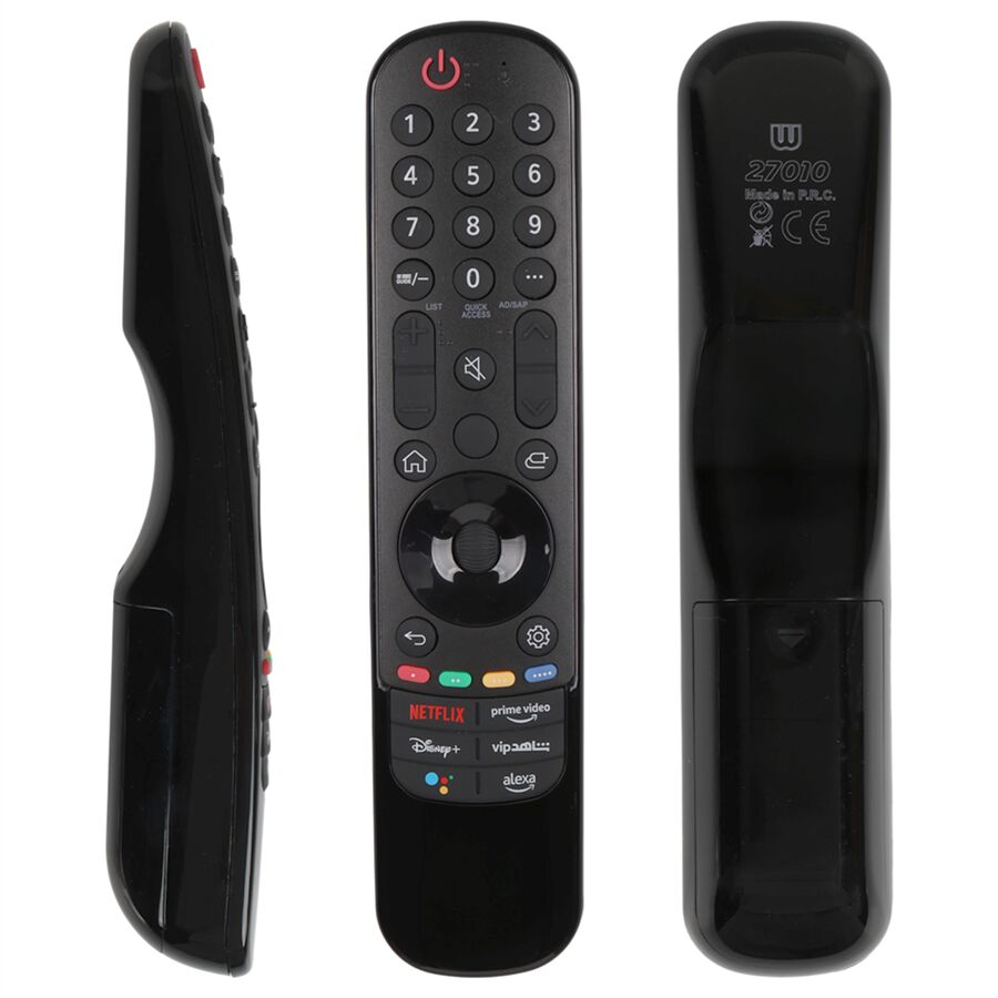 Ayt Lg AKB76039906 Netflix Prime Video Shahid Vip Alexa Tuşlu Ses Komutsuz Lcd Led Tv Kumanda