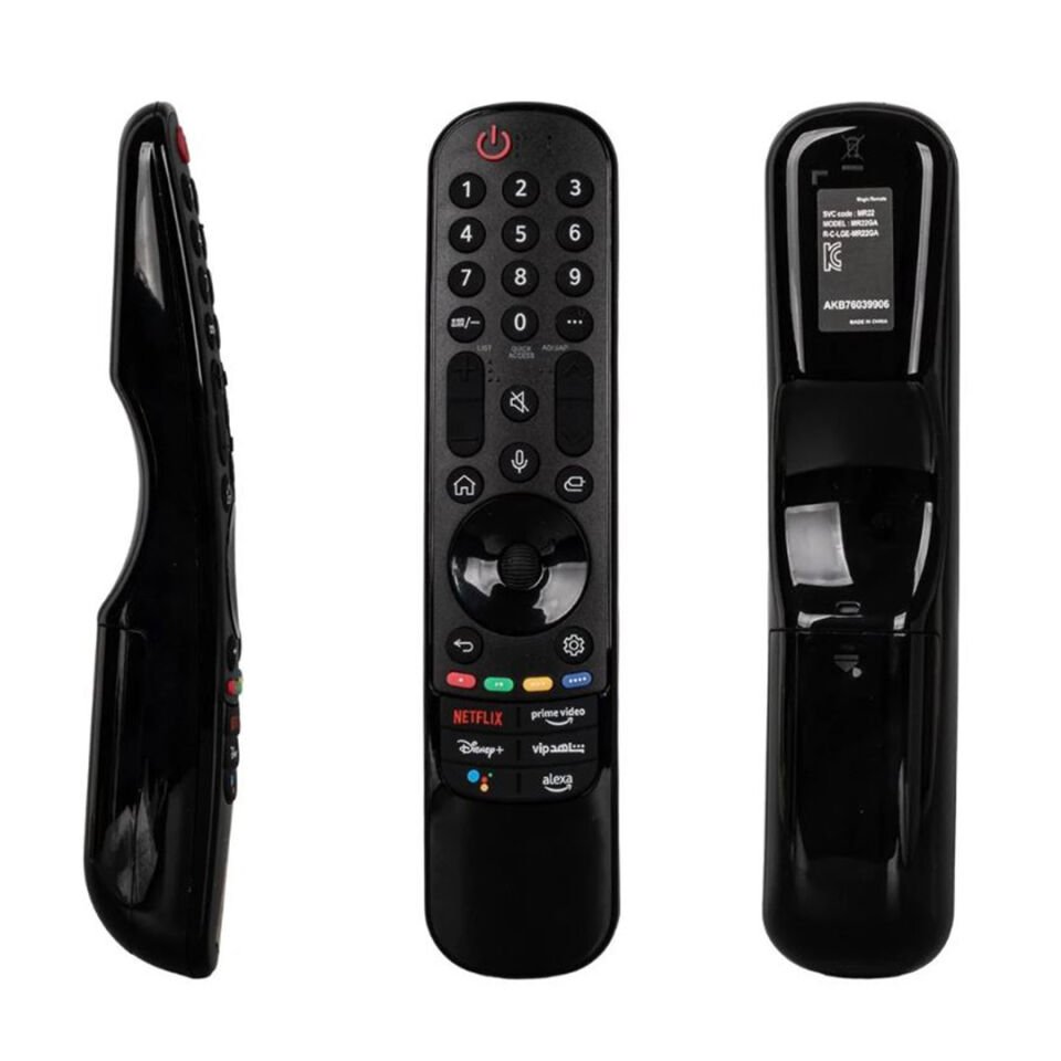 Ayt Lg AKB76039906 Netflix Prime Video Shahid Vip Alexa Tuşlu Ses Komutsuz Lcd Led Tv Kumanda