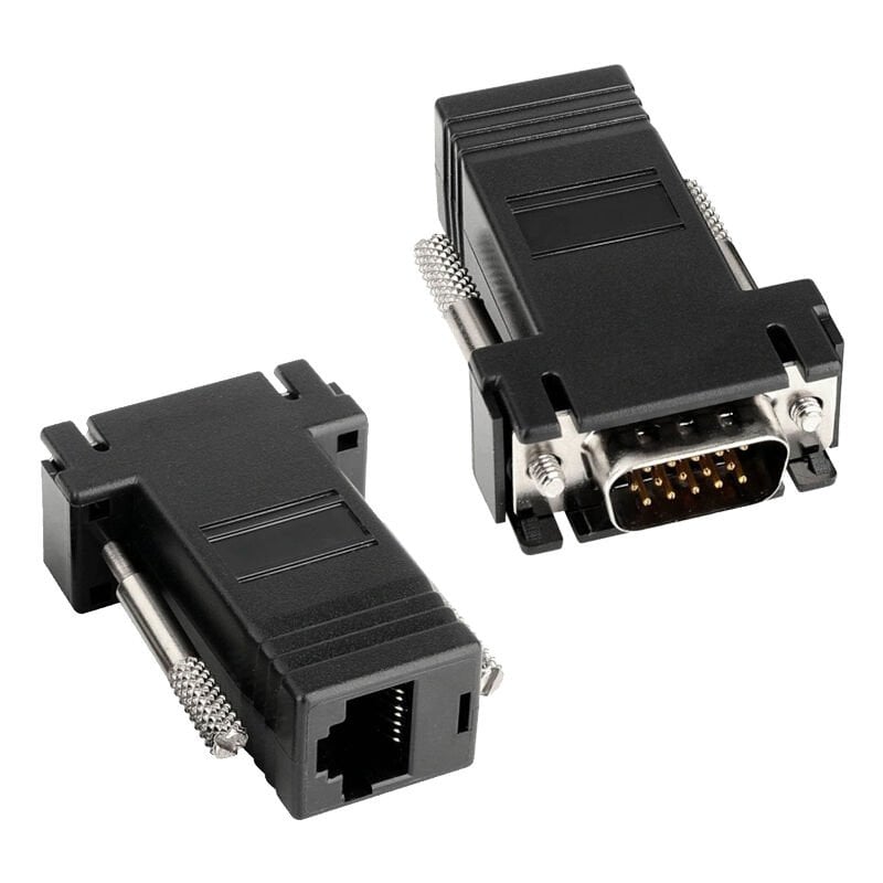 Powermaster VGA Extender RJ45 CAT5 CAT6 CAT7 Uzatıcı Çevirici Dönüştürücü