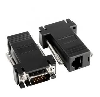 Powermaster VGA Extender RJ45 CAT5 CAT6 CAT7 Uzatıcı Çevirici Dönüştürücü
