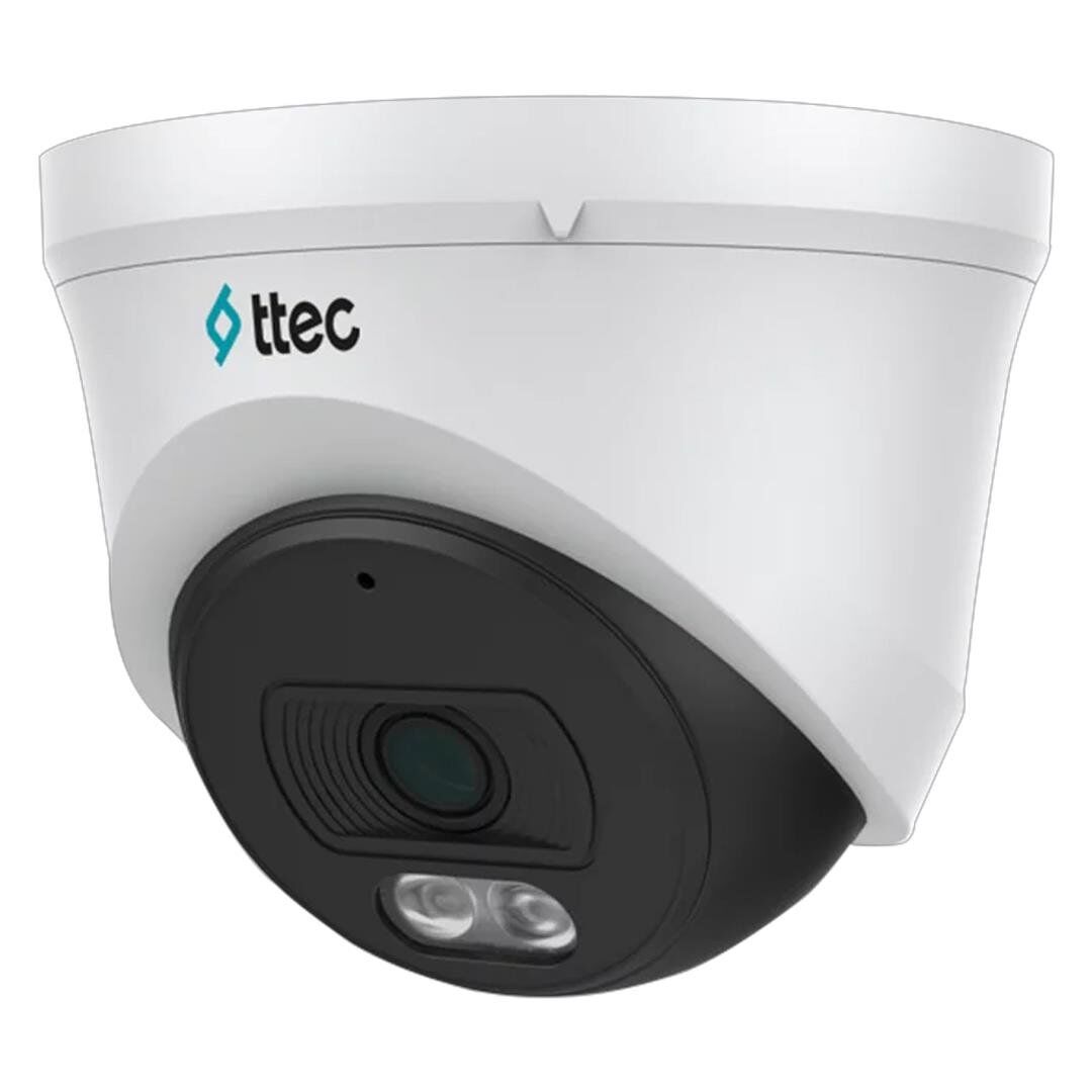 Ttec IPDP-2330M-M-LITE 2MP 2.8Mm 30 Metre IR Sensörü Dahili Mikrofonlu H265+ IP67 IP Dome Kamera