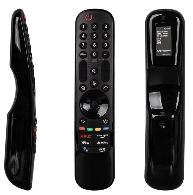 Ayt Lg AKB76039906 Netflix Prime Video Shahid Vip Alexa Tuşlu Ses Komutsuz Lcd Led Tv Kumanda