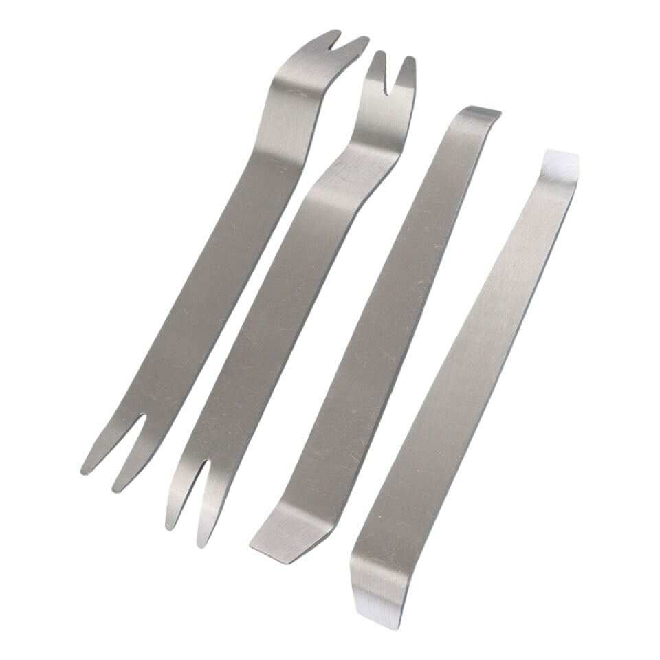 Ayt Carstar HM-398Y Araç İçi Ses Sistemi Sökme Lastik Sökme Oto Kapı Düzeltme Çıkarma Seti Paslanmaz Çelik 6 Farklı Aparat