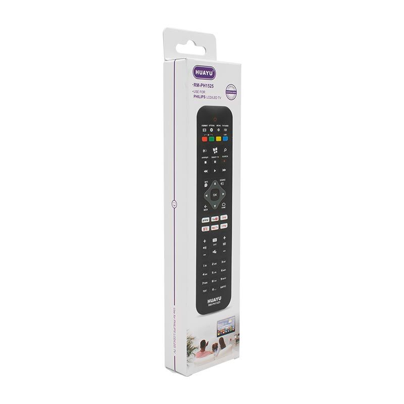 Ayt Huayu KL RM-PH1525 Phılıps Netflıx  Youtube Prıme Vıdeo Tuşlu Unıversal Lcd Led Tv Kumanda
