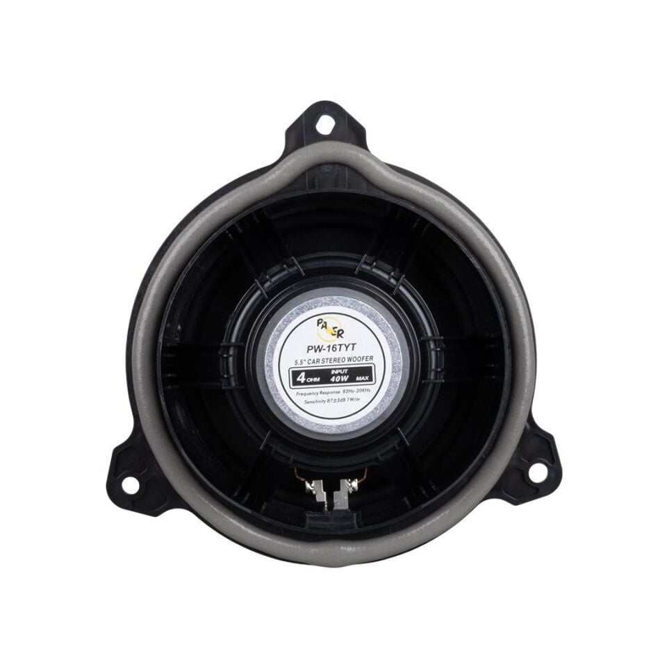 Powermaster 40 Watt 13 Cm 4 Ohm Toyota Araçlar İçin Tekli Oto Hoparlör Toyota Uyumlu 3 Vidalı