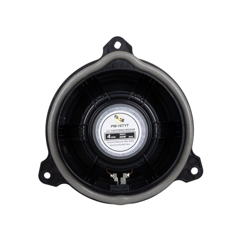 Powermaster 40 Watt 13 Cm 4 Ohm Toyota Araçlar İçin Tekli Oto Hoparlör Toyota Uyumlu 3 Vidalı