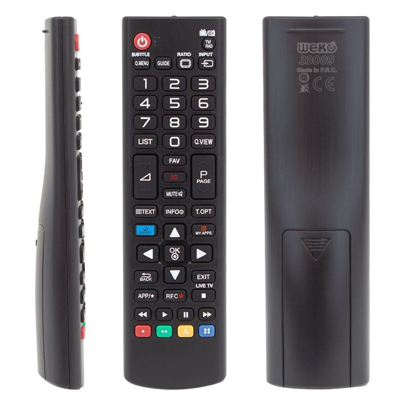 LG RM L1162 - 55LB620V - OLED55B1 - OLED77G1 - OLED83C1 - NANO90P - AKB73715601A Smart - My Apps Lcd Led Tv Kumandası