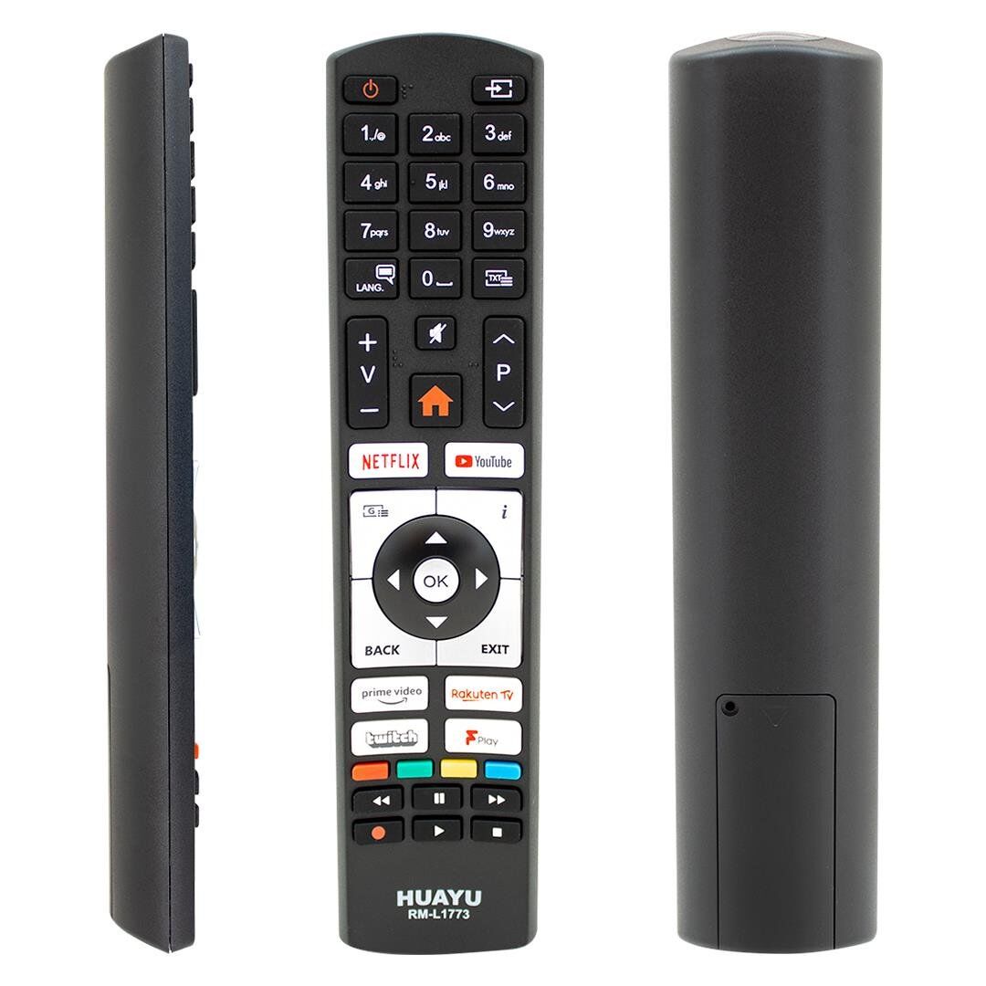 Ayt Huayu RM-L1773 Vestel Netflix YouTube Prime Vide Tuşlu Universal Akıllı Kumanda Lcd Led Tv Kumandası