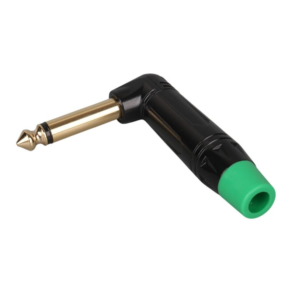 Ayt  Ltp2rc 6.3 mm Mono L Tip Plastik Gövde Metal Uçlu Jack Gitar Soket Girişi