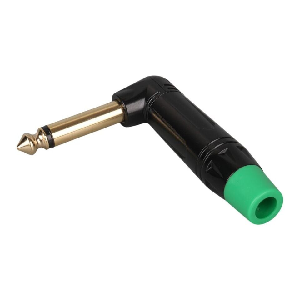Ltp2rc 6.3 mm Mono L Tip Plastik Gövde Metal Uçlu Jack Gitar Soket Girişi