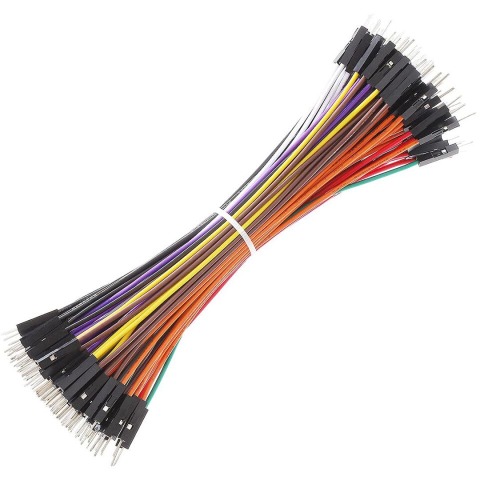 Ayt Jumper Kablo 20 Cm İki Ucu Erkek 40 lı Paket