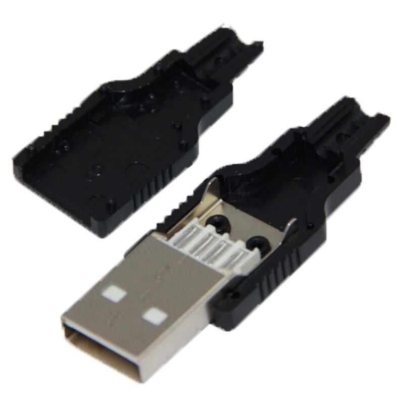 Usb A Erkek Lehimlenebilir Model Soket Usb Giriş Soketi IC-264A