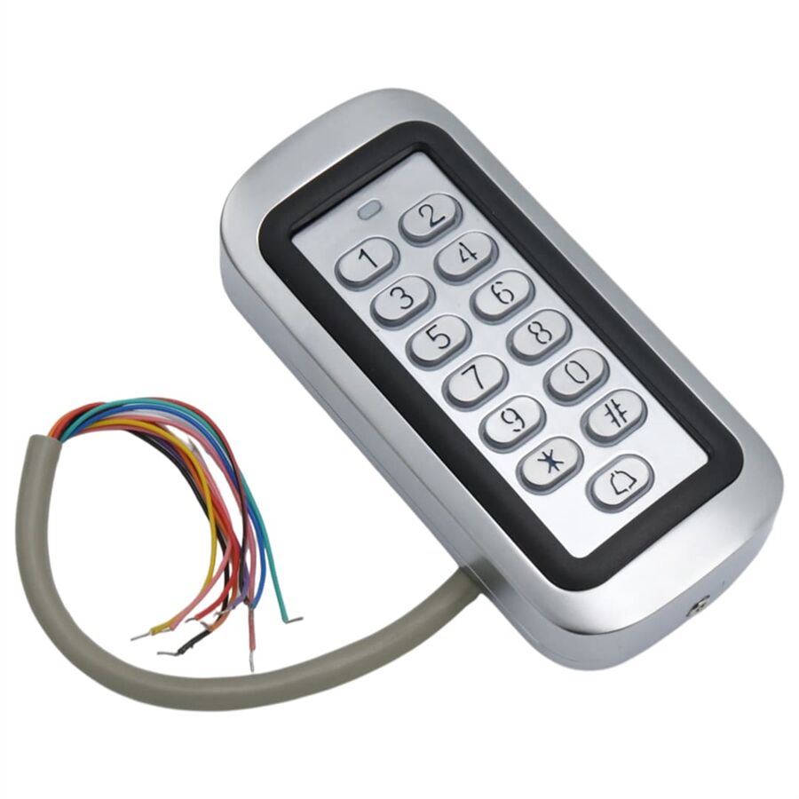 Novacom NC-MSWP25 IP68 Şifrematik RFID Kart Ve Şifreli Kapı Kilidi Metal Kasa Suya Dayanıklı