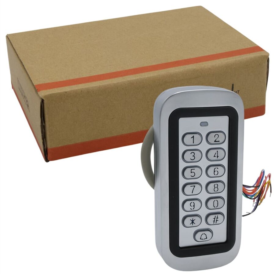 Novacom NC-MSWP25 IP68 Şifrematik RFID Kart Ve Şifreli Kapı Kilidi Metal Kasa Suya Dayanıklı