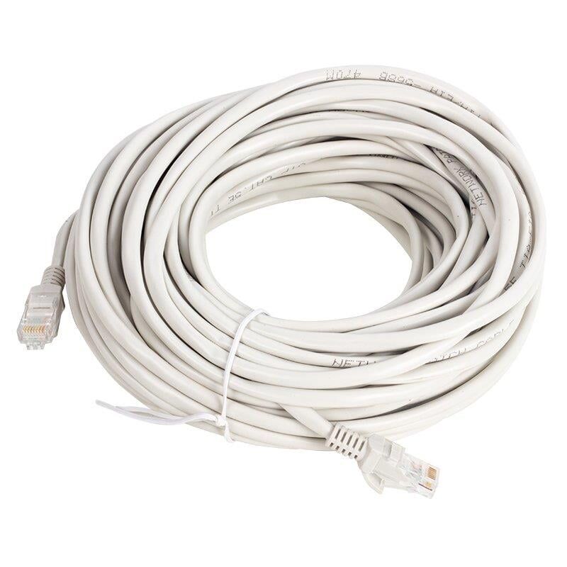 Ayt Powermaster Cat5 20 Metre RJ45 Patch Network Ethernet İnternet Kablosu Jack Soketleri Takılı Hazır Kablo