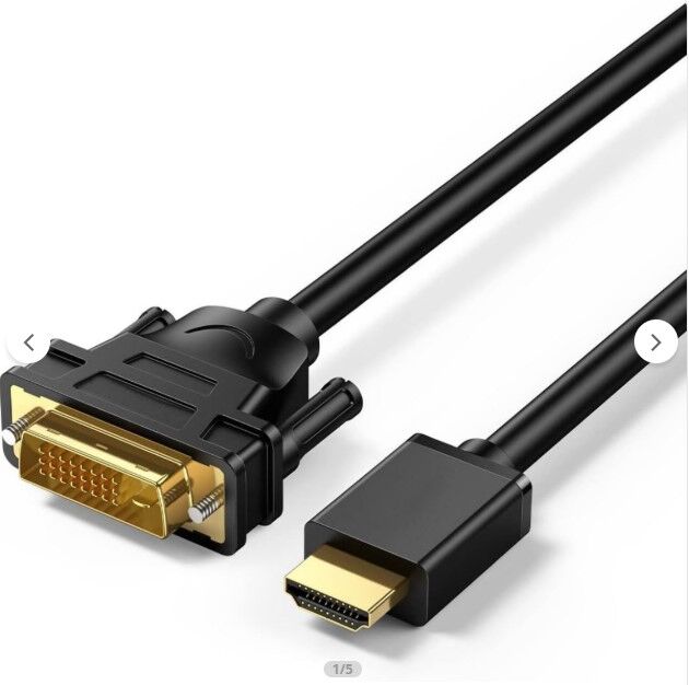 Fully G-506J 10 Metre DVI-D (24+1) To HDMI Çift Yönlü Full HD Görüntü Kablosu