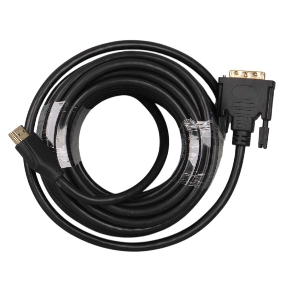 Fully G-506J 10 Metre DVI-D (24+1) To HDMI Çift Yönlü Full HD Görüntü Kablosu