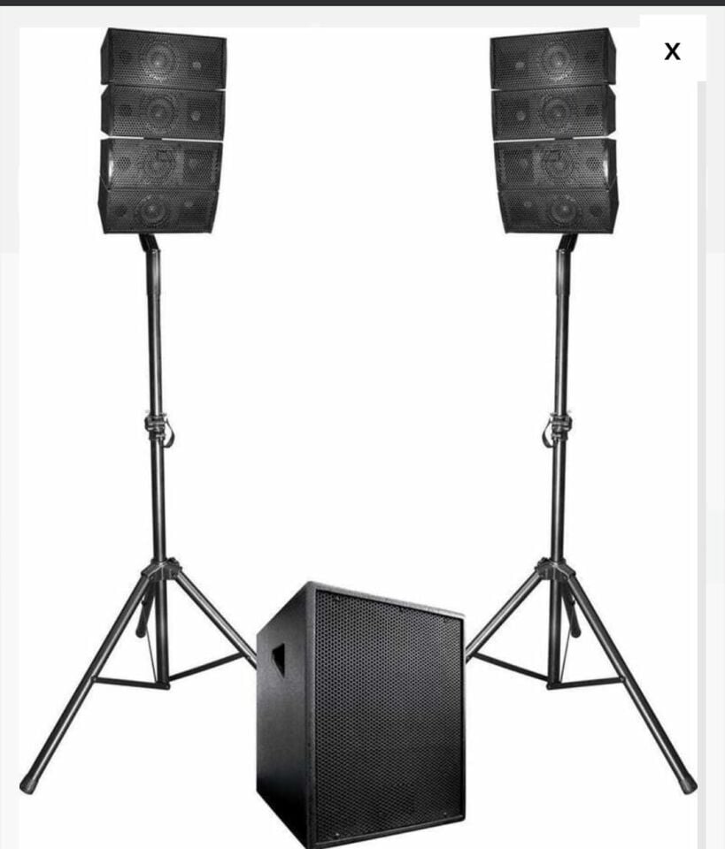 MAGICVOICE MV-22360 18 SUBWOOFER 8X6.5 FULL ERİŞİM AKTİF HOPARLÖR SETİ
